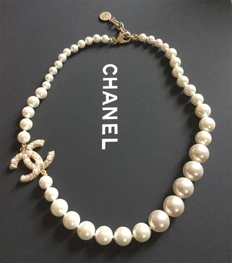 chanel short and long necklace|genuine Chanel necklace.